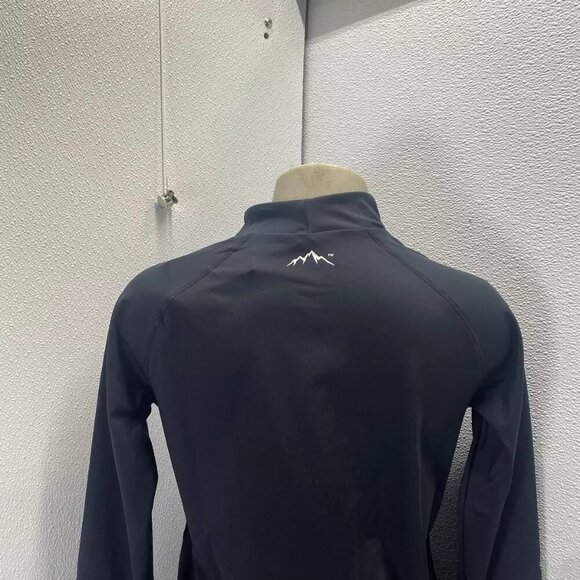 NEW DOPE Womens Snuggle Turtleneck Base Layer Top Size XS Black - Picture 4 of 12